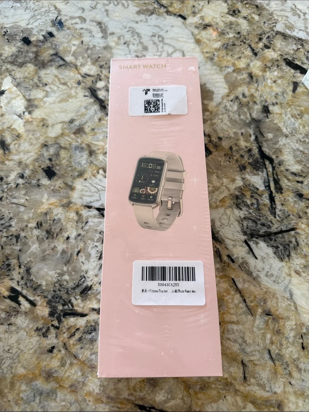 Smart Fitness Tracker Watch - Pink